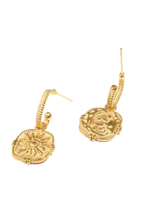 Sun and Moon Earrings