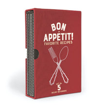 Load image into Gallery viewer, Bon Apettit Travel Notebook Set
