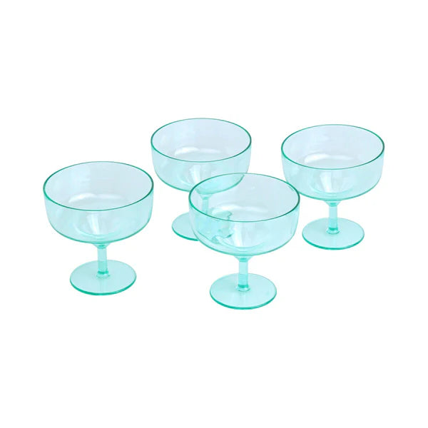 The Rue Margarita Glass - Set of 4 - Mint