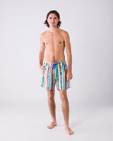 Beach Patterns Men's Boardies