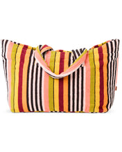 Load image into Gallery viewer, Casablanca Stripe Terry Oversized Beach Bag
