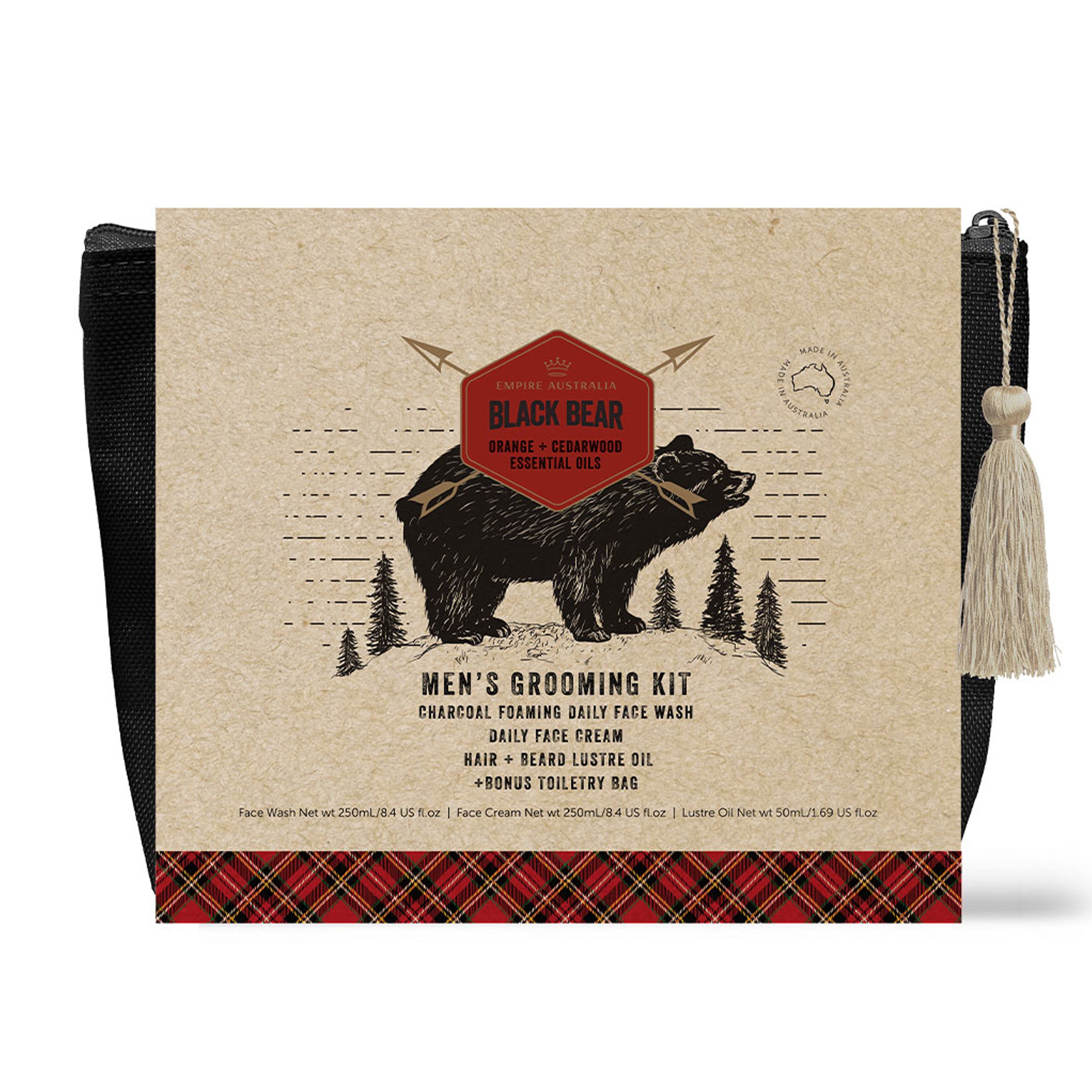 Black Bear Men’s Orange & Cedarwood