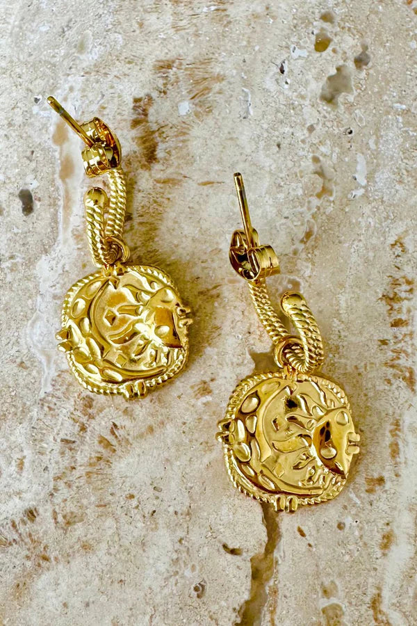 Sun and Moon Earrings