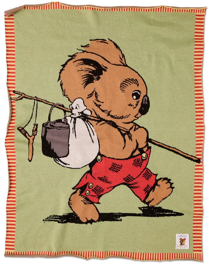 Kip&Co x Blinky Bill Blinky Cotton Knitted Blanket