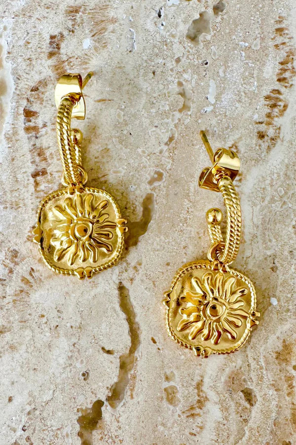 Sun and Moon Earrings