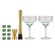 Load image into Gallery viewer, 12pc Leila Margarita Glass Set
