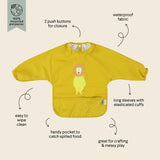Waterproof Long Sleeve Bib - Mr. Lion