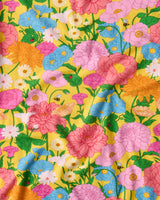 Follow The Sun Yellow Organic Cotton Snuggle Blanket