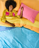 Glow In Yolk Bamboo Cotton Fitted Sheet