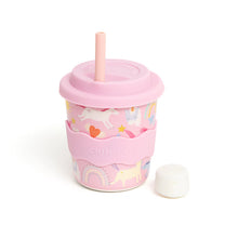 Load image into Gallery viewer, Pink Unicorn Kids Keep Cup 8oz
