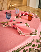 Flower Chain Embroidered Napkin Set