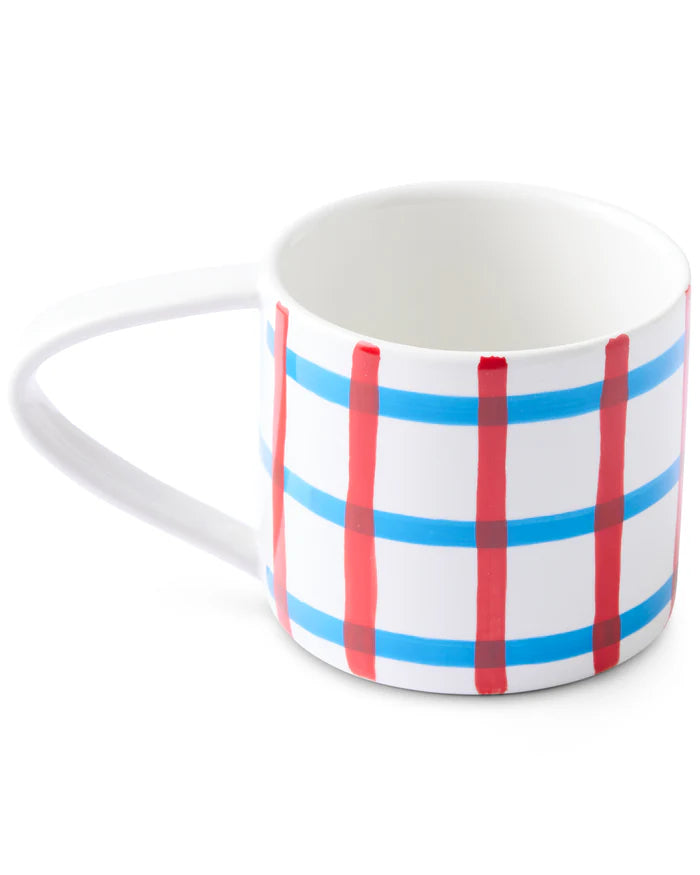 Bon Appetit Tartan Mug 2P Set
