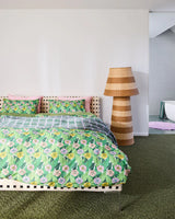 The Alpine Violet Check Blanket