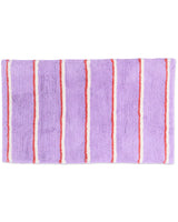 Lavender Field Stripe Bath Mat