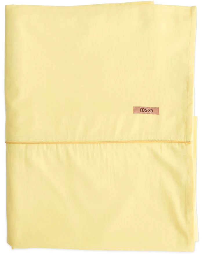 Lemon Bamboo Cotton Flat Sheet