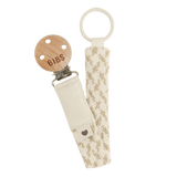 Pacifier Clip - Ivory/Vanilla