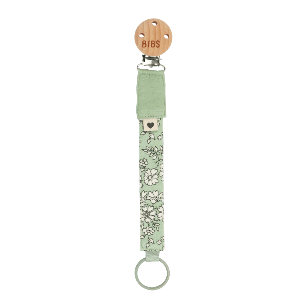 BIBS x Liberty Pacifier Clip - Capel/Sage