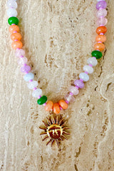 Sunny Multi Gem Necklace