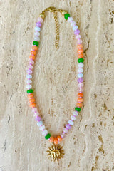 Sunny Multi Gem Necklace