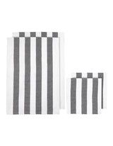 Stripe Green Kitchen Towel & Dishcloth 4pk