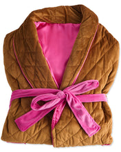 Load image into Gallery viewer, Pecan Delight Velvet Robe
