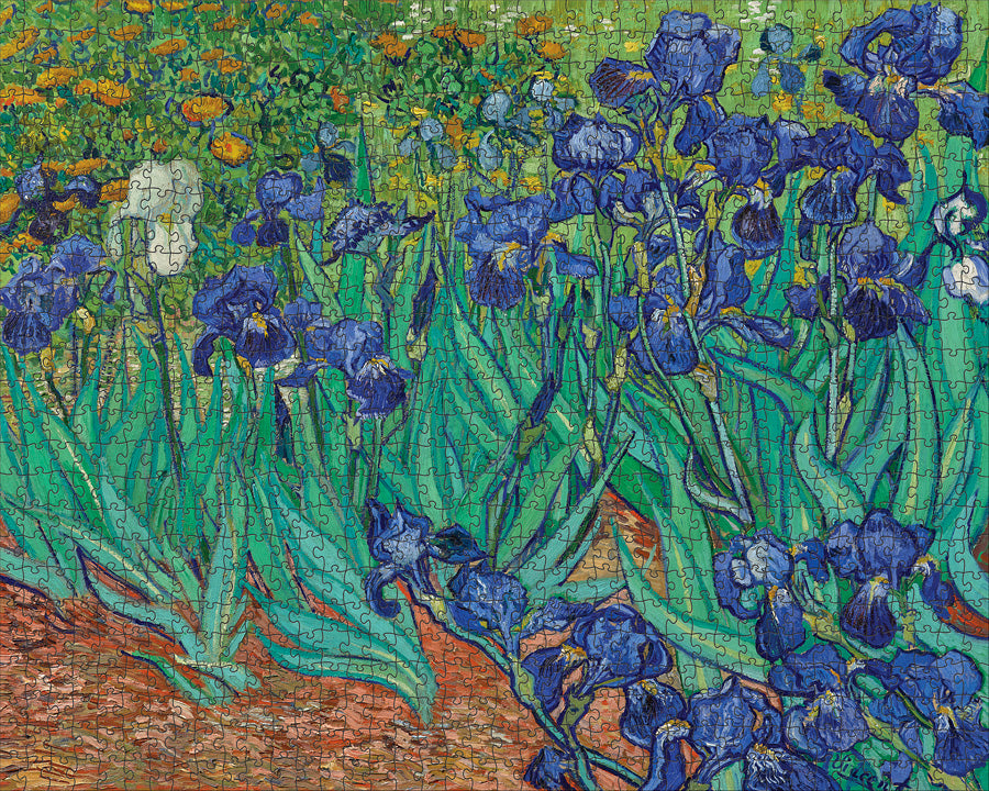 Van Gogh: Irises 1000-Piece Jigsaw Puzzle