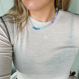 Astaria Necklace // Purple and Blues Hues