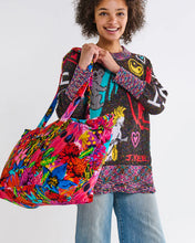 Load image into Gallery viewer, Kip&amp;Co x Jenny Kee Growing The Peace Velvet Oversized Bag
