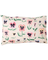 Pretty Pansy Organic Cotton Pillowcases