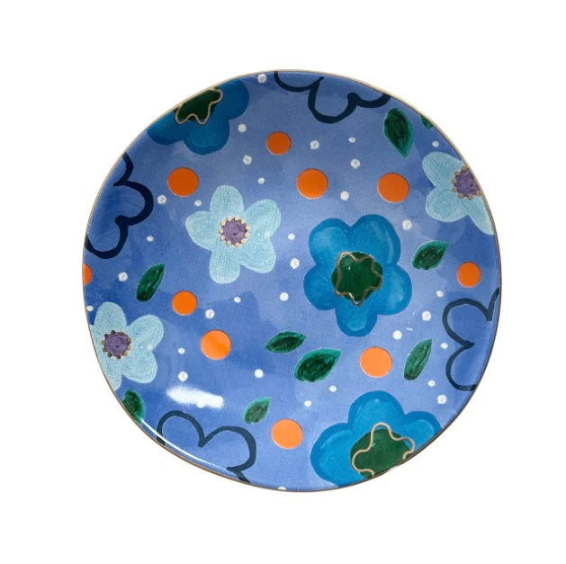 Blue Foxy Trinket Bowl
