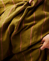 Tapenade Delight Linen Quilt Cover