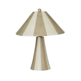 Athol Ceramic Lamp Grey/Ivory