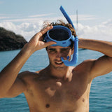 Dive Mask and Snorkel Set - IMMERSION BLUE