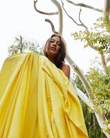 Lemon Bamboo Cotton Flat Sheet