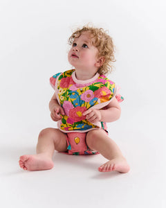 Follow The Sun Yellow Organic Cotton Bib