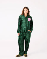 Candy Pine Adult Velvet Pyjama Set