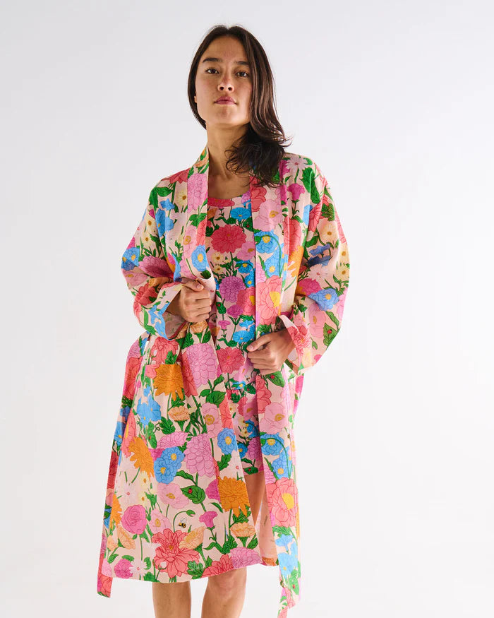 Follow The Sun Linen Robe
