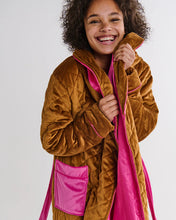 Load image into Gallery viewer, Pecan Delight Velvet Robe
