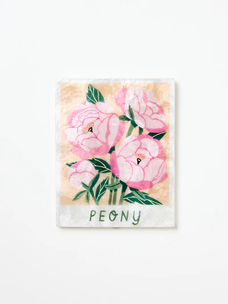 Market Peony Wall Tile