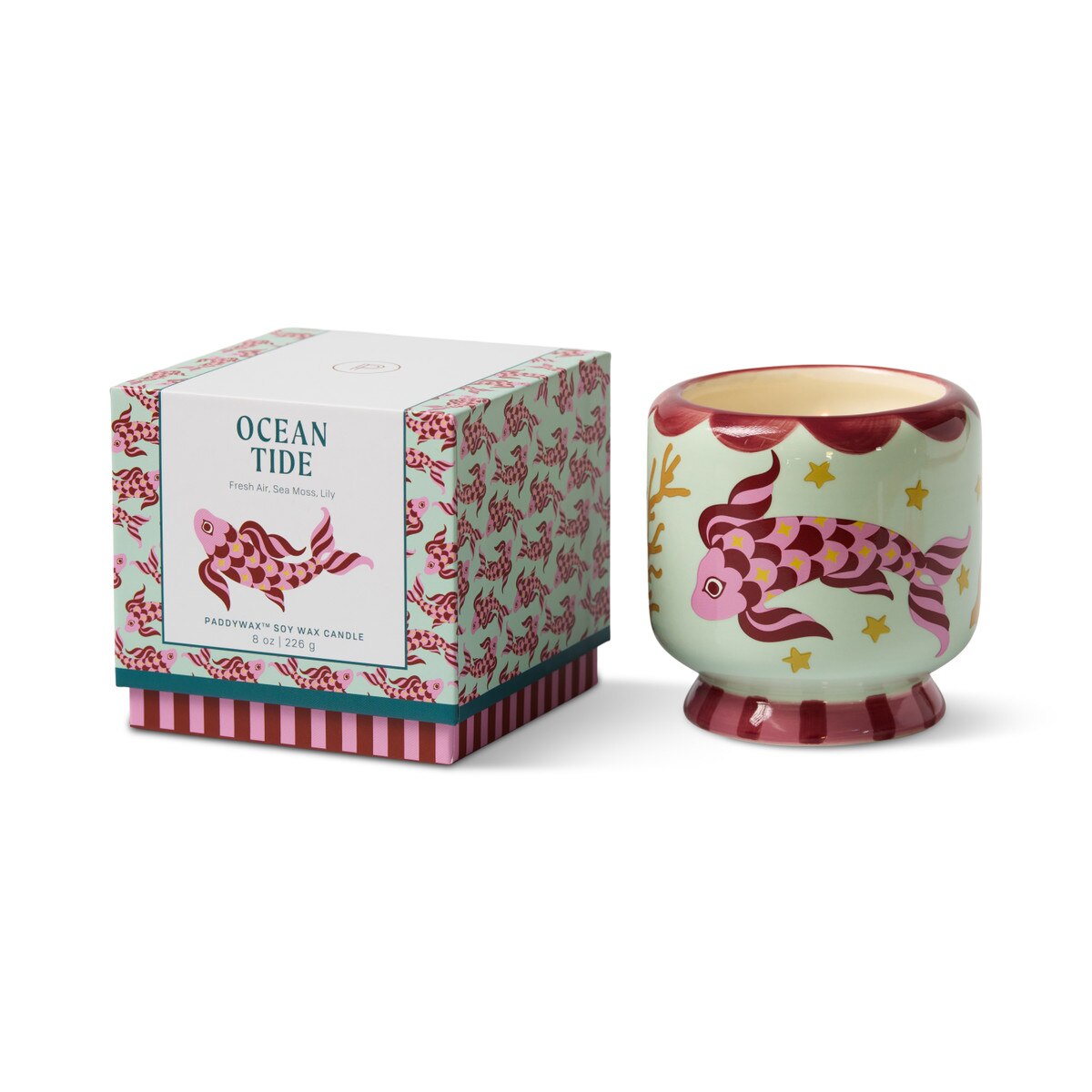 A Dopo "Koi" Ceramic Candle – Ocean Tide