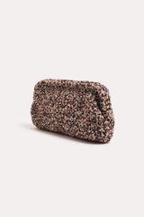 Multi Weave Framed Clutch