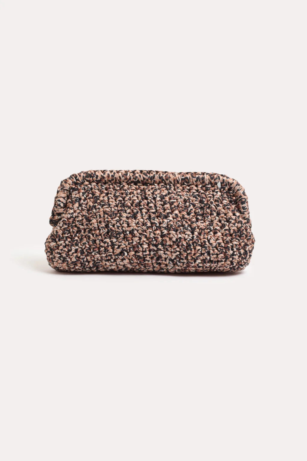 Multi Weave Framed Clutch