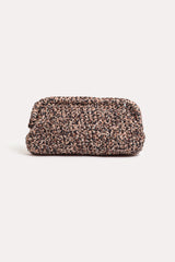 Multi Weave Framed Clutch