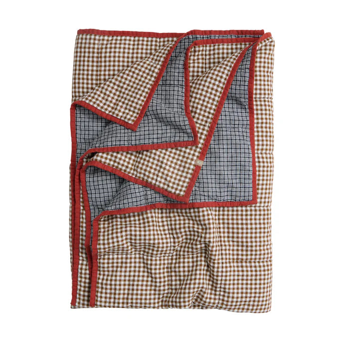 Pepperberry/Gumnut Double Sided Quilt