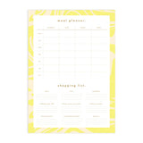 Meal Planner Note Pad