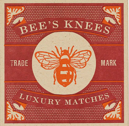 Bee's Knees Square Safety Matches