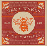 Bee's Knees Square Safety Matches