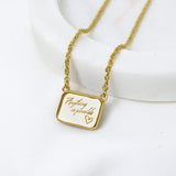 Asteria Necklace in Gold