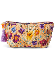 Load image into Gallery viewer, Pansy Velvet Toiletry Bag One
