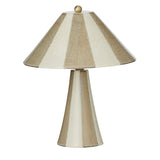 Athol Ceramic Lamp Grey/Ivory